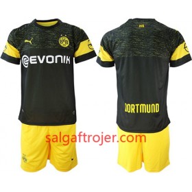 Borussia Dortmund Fodboldtrøjer Børn Udebanesæt 2018/19 Kort ærmer